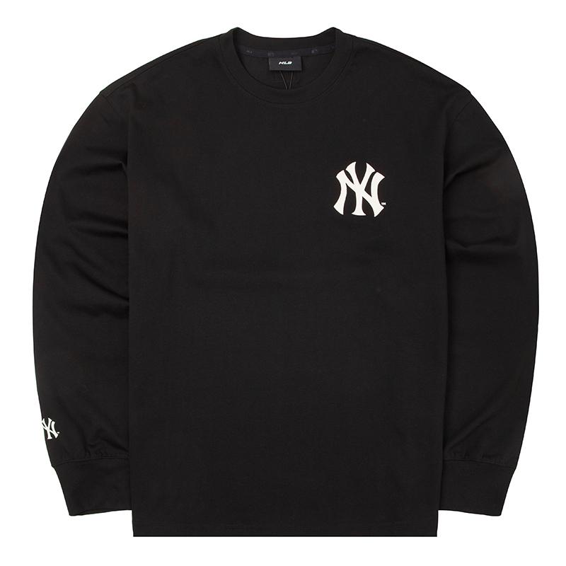 New MLB Fashion Sports Collection New York Yankees T-Shirt Unisex Black 3ATSB0251-50BKS