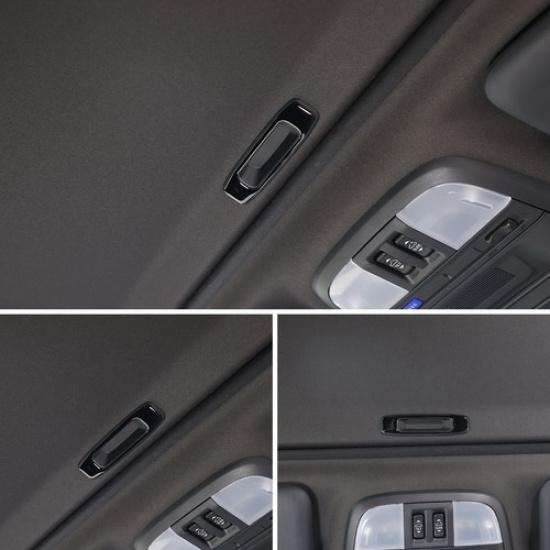 Glossy Piano Black Ide Skylight Handle Trim Sticker For Subaru WRX VB 22-24