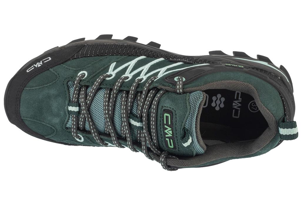 CMP Rigel Low Wmn WP, Womens green Trekking shoes
