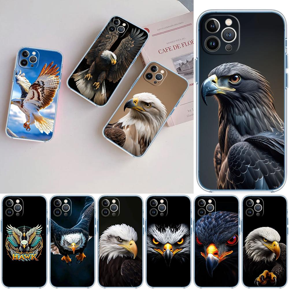 LO51 Hawk Eagle Phone Case for Motorola Moto G10 G20 G30 G31 G32 G34 G35 G41 G42 G50 G51 G52 G55 G60 G60S G62 G71 G72 G75