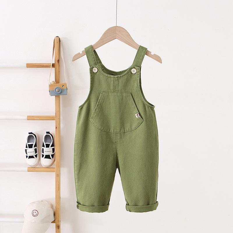 

Корейский весенний 2025 трансграничный детский комбинезон: Милые детские штанишки для 0-3 лет Size 80 (Suggested Height 73-80cm)