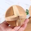 Classic Lu Ban Ball Wooden Brain Teaser Puzzles for Adults Kids Easy IQ Test Mind Games Educational and Fun Gift Ideas