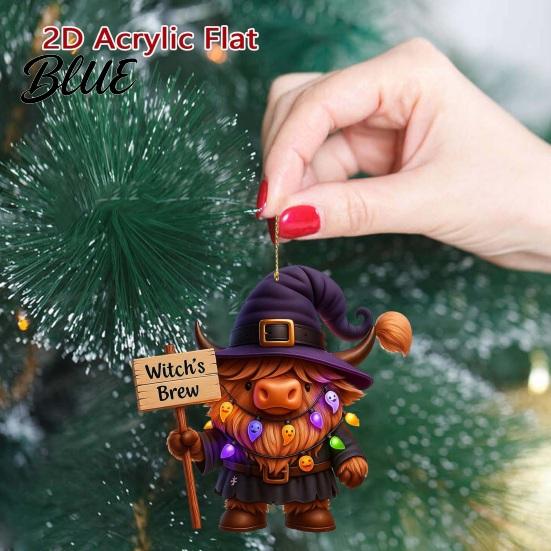 Mystery Themed Halloween Handmade Necklace with 24 Calendar 2025 Decor Advent Acrylic Charms Set Pumpkin