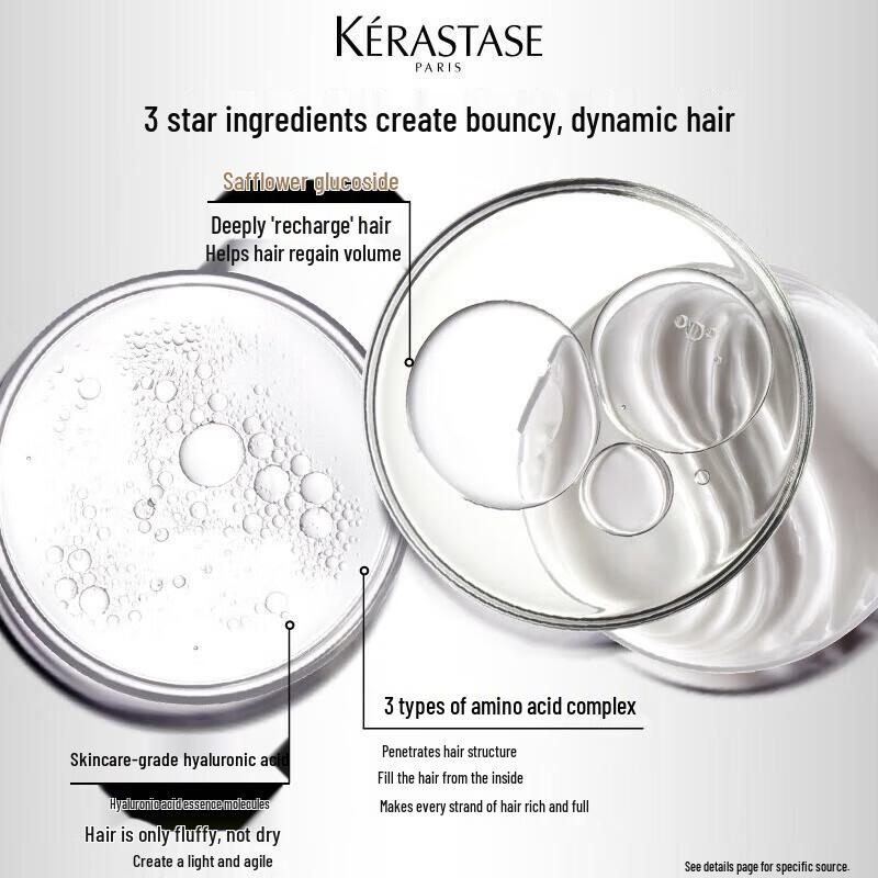 Kerastase Densifique Volumizing Shampoo (500ml + 80ml Set)