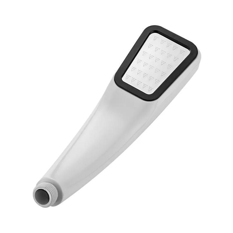 300Hole Chrome Ultra Strong Pressurized Shower Head Square Handheld Pressurized Shower Head Water Saving Shower Head