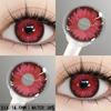 1 Pair Purple Lenses for Eyes Color Contacts Lens Anime Pink Lenses Blue Pupils for Eyes Y2K Lenses for Natur… More