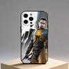 Half-Life   Phone Case For iPhone 17,16,15,14,13,12,11 Plus,Pro Max,XS,Soft Silicone Black Cover