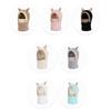 Children's Hat Cartoon Scarf Integrated Knitted Hat Winter Outdoor Plush Warm Ear Protective Cap