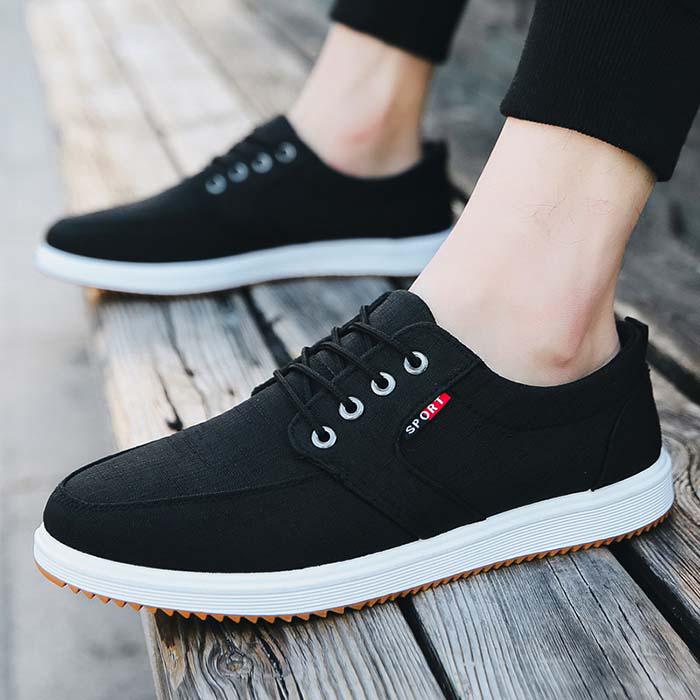 New Men's Fashion Canvas Shoes Trend Korean Casual Shoes Men's Shoes