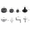 23 Pieces Cymbal Felt and Sleeve Kit Sturdy for Rehearsal Areas, Percussionists
