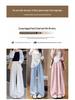 Women's Summer Loose Drawstring Wide-Leg Pants: Lazy Style, Slimming, Floor-Length, Versatile, Casual Drape