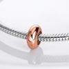 Copper Silicone Spacer Stopper Clip Charms Chamilia Beads Fit Original Bracelet Charms For Jewelry Making Diy Gift Women