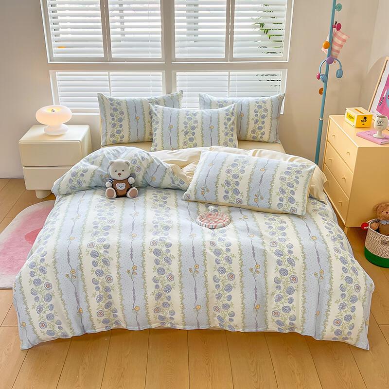 LISM Cotton Floral Bedding Set