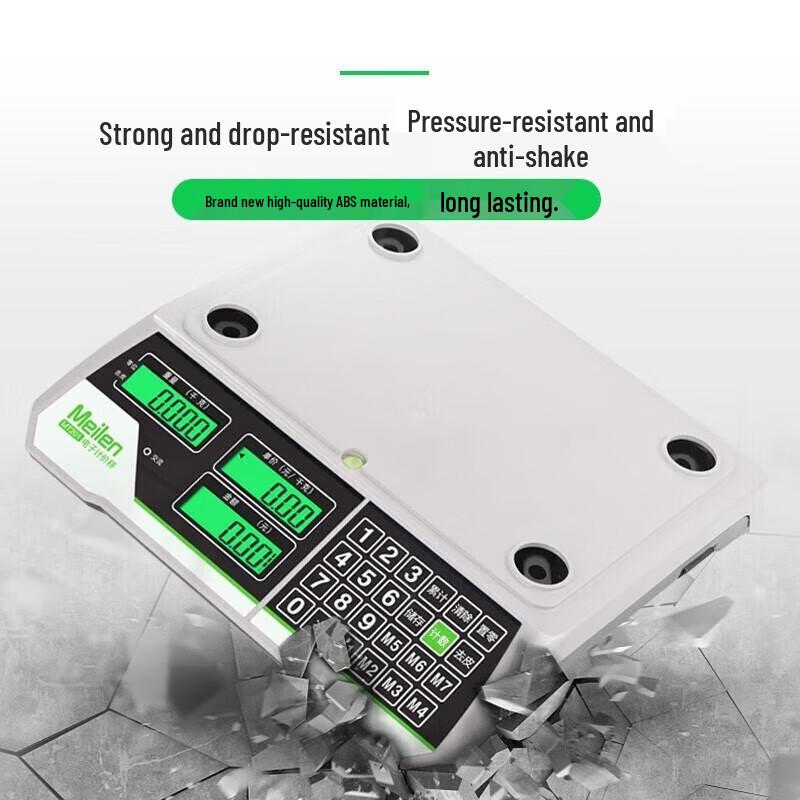 Meilen Commercial Waterproof Electronic Pricing Scale 30kg
