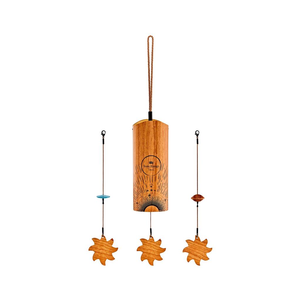 MEINL Sonic Energy Collection Cosmic Bamboo Aurora CBCAURORA two wooden pendulums and one acrylic Chime, (Morning), [Includes pendulum]