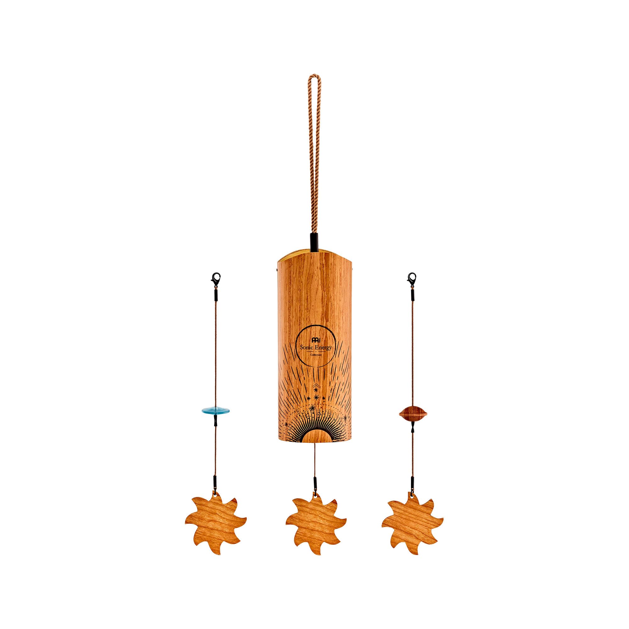 

MEINL Sonic Energy Collection Cosmic Bamboo Aurora CBCAURORA two wooden pendulums and one acrylic Chime, (Morning), [Includes pendulum]
