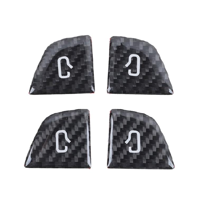 Car Interior Button Guard Film for Select Model Resin Carbon Fiber Decorations Protective Layer