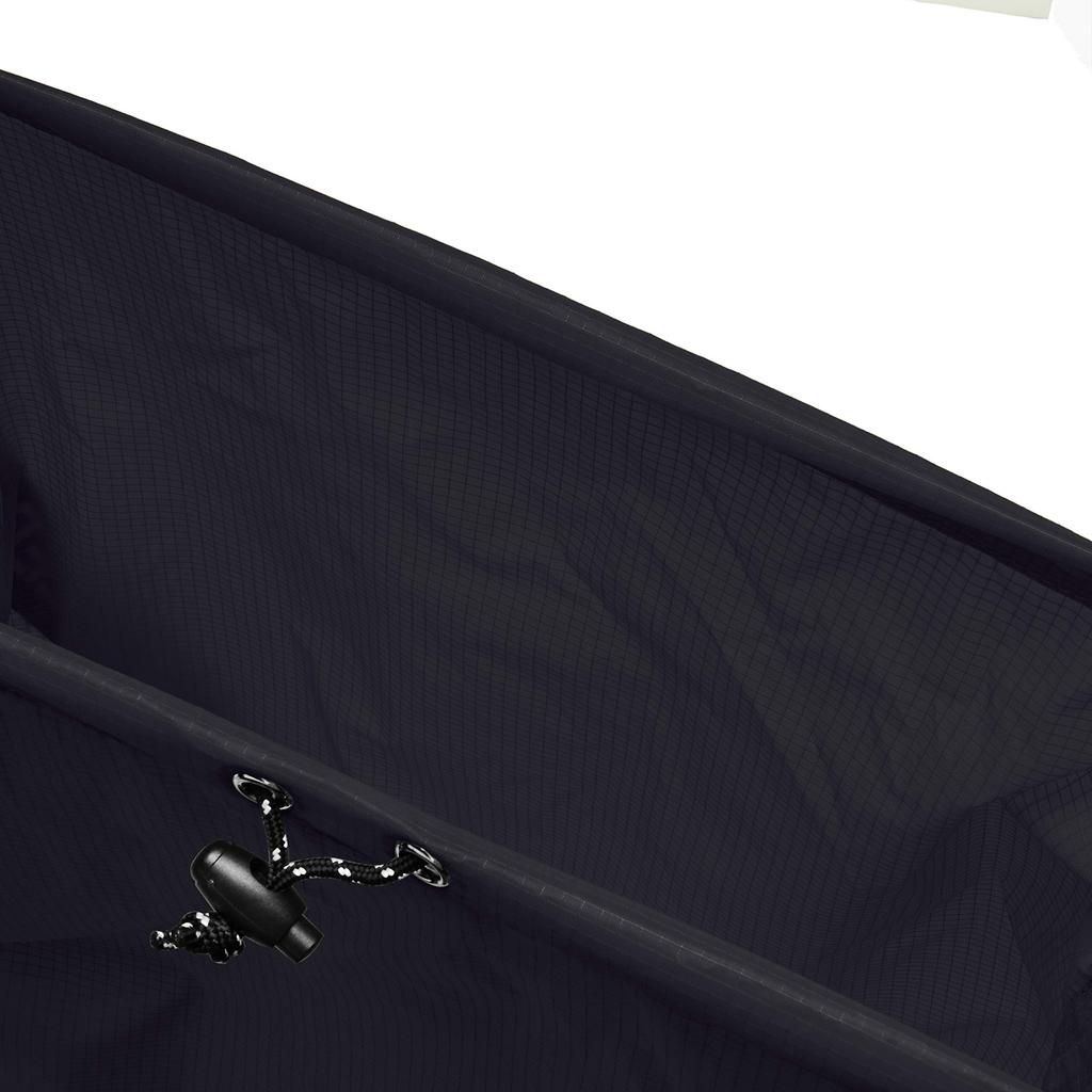 Milkfed Logo Tape Easy Shoulder Black Bag, 103202053010,