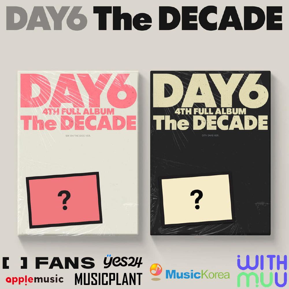 

Предзаказ DAY6 4-го полноформатного альбома The DECADE Стандартная версия. И МАГАЗИН ПОБ Random & FANS POB