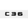 3D Car Tail Letter Stickers Badge for Mercedes Benz C Class C32 C36 C43 C55 C63 C180 C200 C220 C230 Auto Rear Trunk Emblem BA1