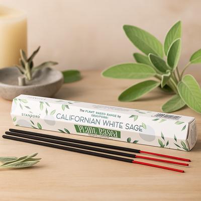 6x White Sage Incense Sticks - Stamford Premium