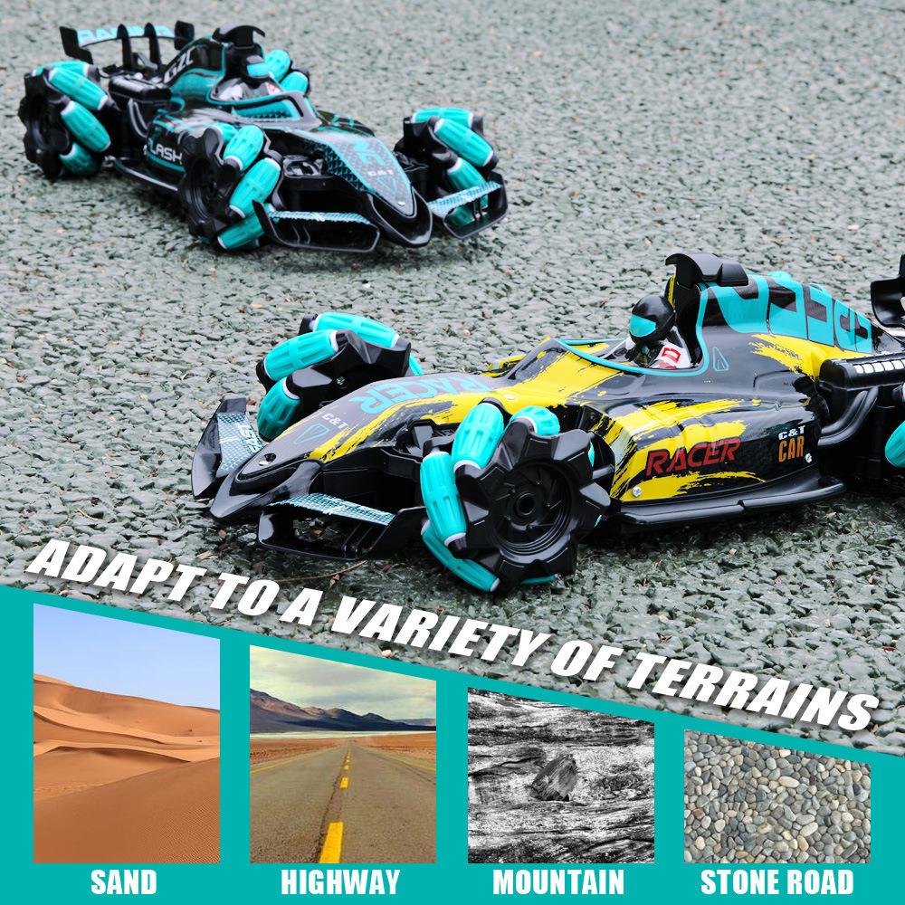 Mini High Speed Turbo Racing Drift Electric Vehicle Adult Rc Car Gesture Radio Remote Control 2.4G Spray Children Electronic Toy
