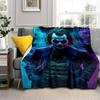 1 pezzo Joker in Completo a Righe Cartoon Coperta, Coperta Portatile da Viaggio e Campeggio, Coperta Accogliente per Tutte le Stagioni, Regalo Ideale