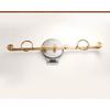 High-grade Solid Copper Clothes Hook Entrance Porch Clothes Hook Hanger Wall-mounted Multi-layer Coat Rack