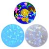 Holographic Earth Clock Silicone Mold DIY Round Clock Pendant Mold Epoxy Resin Mold for Making Crafts Decoration