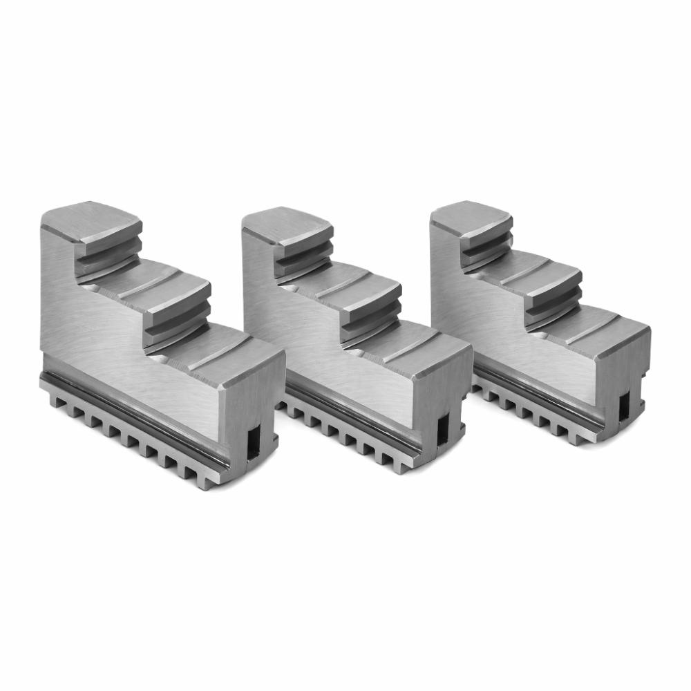 3pcs High Durability Internal Jaw 20CrMnTi Material 20CrMnTi Jaw Lathe Chuck Jaw  CNC Machine Tool