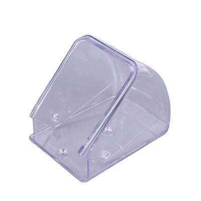 1 Stück Drahtlose Wasserdichte Türklingelbox Außen Transparent Türklingelbox Türklingel Regenschutz DIY Zubehör