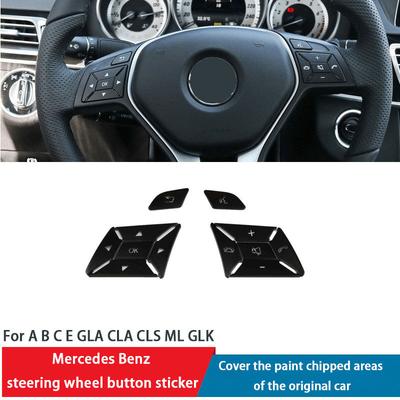 Pentru Mercedes Benz Clasa B C E GLA CLA ML GL GLK GLS W166 W176 W246 W242 W204 X204 W212, Capac Ornament Butoane Volan Auto