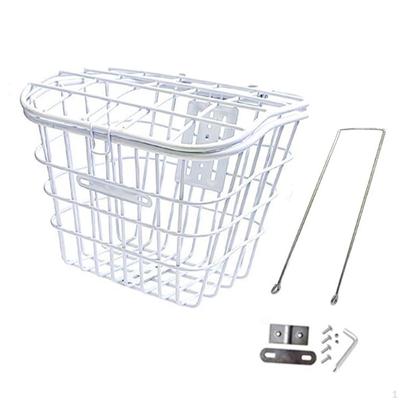 Bike Front Basket Cargo Stylish Luggage Storage Women Men Pet Carrier Sundries Organizer for