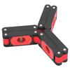 Foldable Level 72cm Multi Angle Precise Measurement 6 Sections Magnetic Folding Level Measuring Tool
