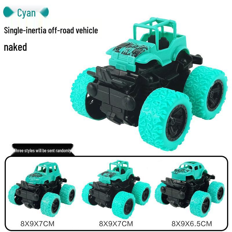 Children's Inertial 4WD Off-Road Swinging Stunt Car Model with Shock Absorption.