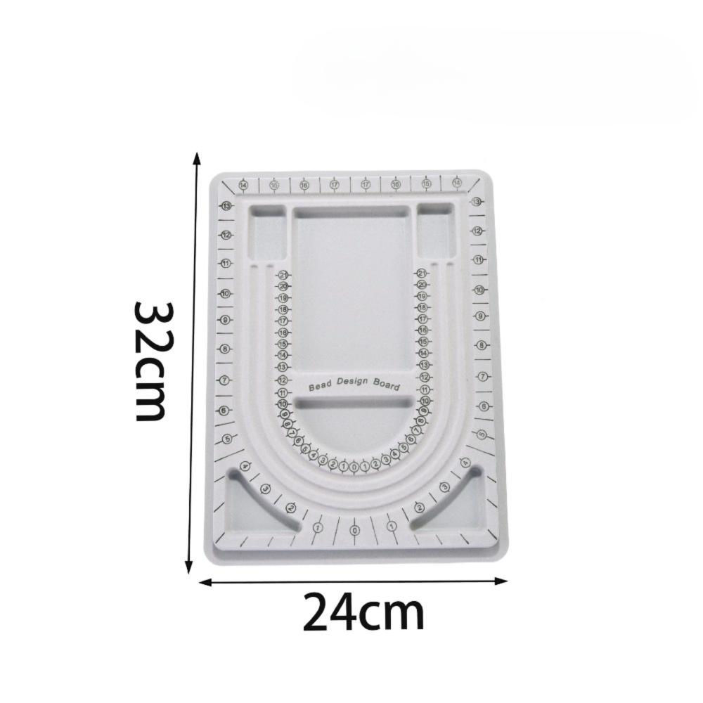 Convenient Beading Board Colorful DIY Jewelry Making Bracelet Necklace Tray Beading Accessories