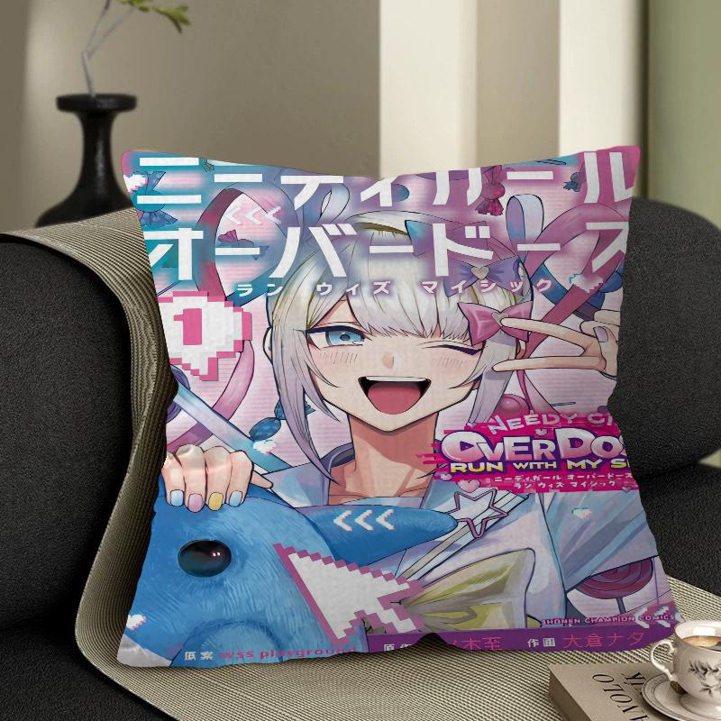 Needy Girl Pillow Cover For Bedroom Room And Living Room Sofa Decorative Cushion Cover