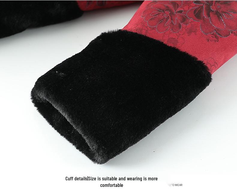 2025 Winter Collection: Stylish Cotton Jackets for Middle-Aged Women and Grandmas, Plus Velvet Thickened Options.