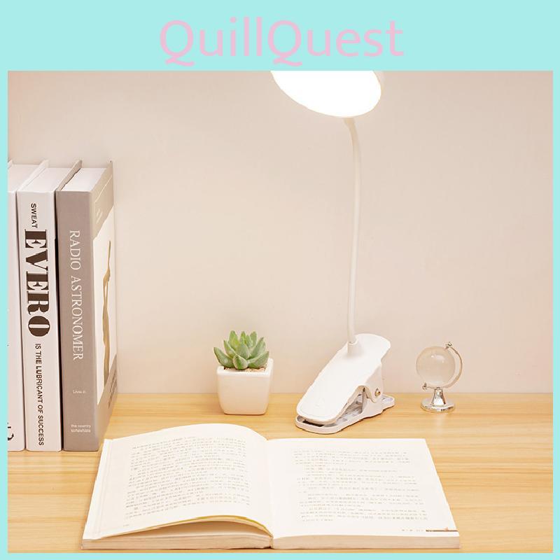 Studentenleselampe LED Schreibtischlampe mit USB-Stromversorgung für Wohnheim und Studienbereich