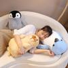 Kawaii  35/45cm Aquarium Standing Penguin Walrus Marine Organism Animals Soft Dolls PillowHigh Quality Christmas Halloween Gifts