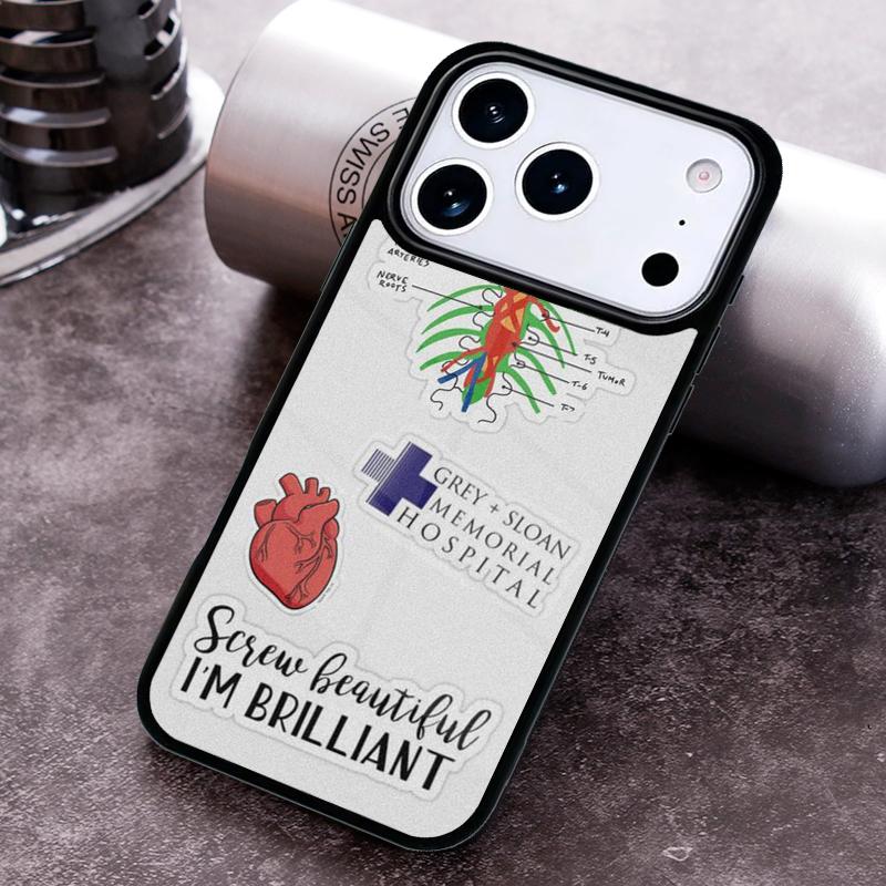 Greys Anatomy You are my person Phone Case for iPhone 17 16 15 Pro Max Air 14 13 12 11 Plus Shockproof Cover