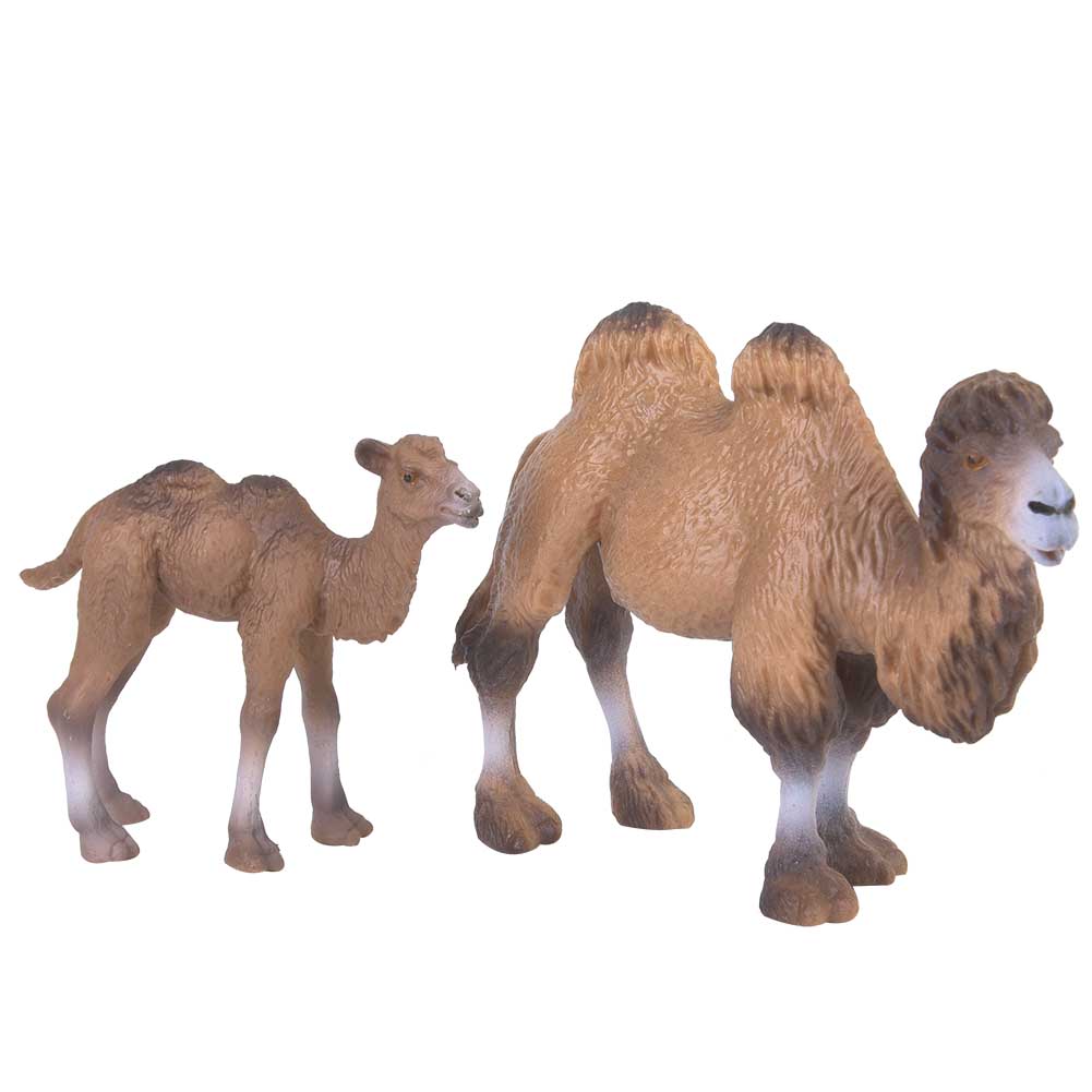 

2pcs Miniature Camel Figurine Animal Model Home Decor Kid Children Educational Toys