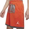 Jordan Mesh Breathable Basketball Shorts Men Bottoms Orange DX6601-869
