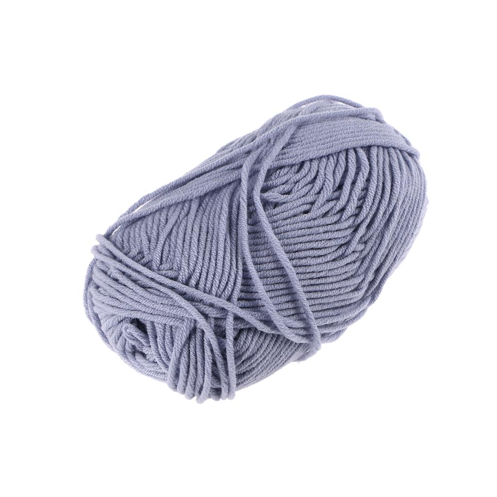 50G Milk Cotton Yarn Super Soft Skin Care Cashmere Blend Warm Easy Care Tumble Dry Normal for Knitting Crochet Accessories and