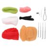 Nadelfilz-Set DIY Wollfilz Basteln Niedlicher Hund für Anfänger Handgemachte Accessoires