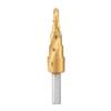 Spiral Flute HSS Step Drill Bit 4mm-12mm Stepped Cone Drill Bit Step Drill Bits Drilling Tool