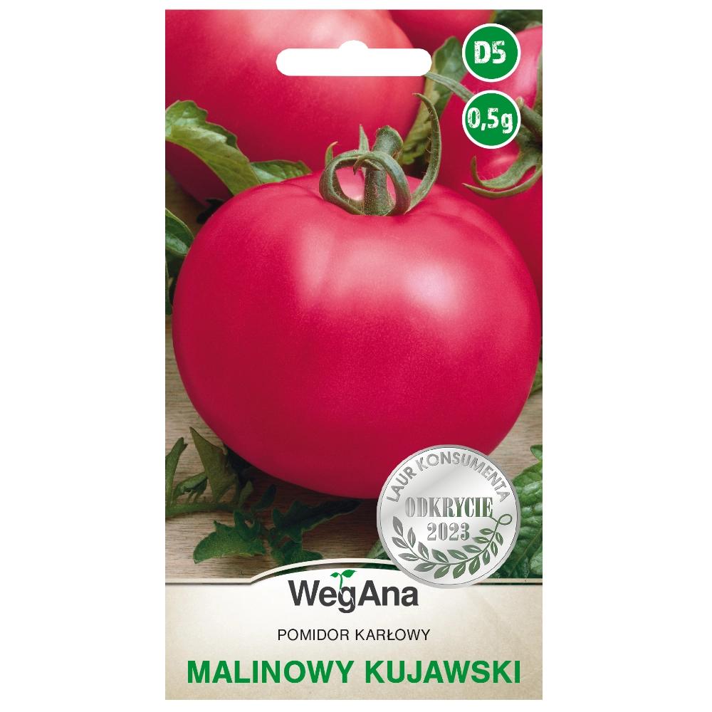 Zakrslé rajče Malinowy Kujawski semínka 0,5g semínka rajčat - WegAna