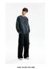 Men's Autumn Loose Casual Hoodie, Trendy Letter Design, Versatile Black or Apricot, In Stock with Tag, Pullover Style.