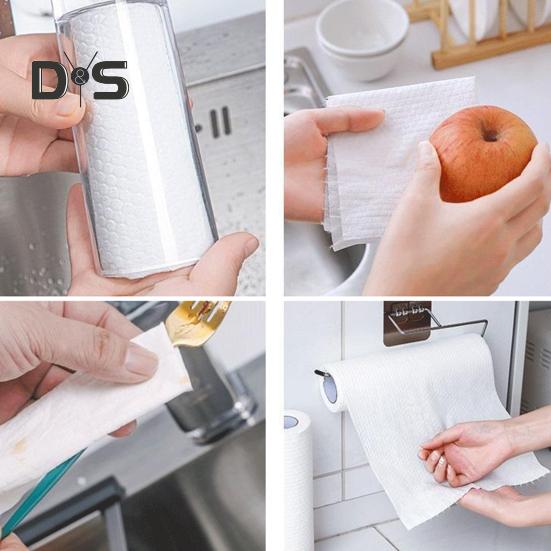 1 Roll Lazy Rag Ultra Absorbent Non-Woven Cloth Kitchen Car Cleaning Reusable Washable Towels Lint-free Cleaning Towels