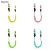 Double Magic 65W + 27W Spring Telescopic 4-in-1 Cable for Apple & Huawei